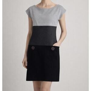 Bailey 44 Colorblock Mini Dress in Stretchy Knit size S